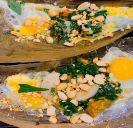 Sò mai nướng trứng