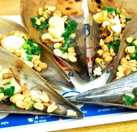 Sò mai nướng mỡ hành 