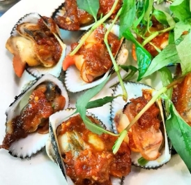 Sò Dương nướng muối ớt