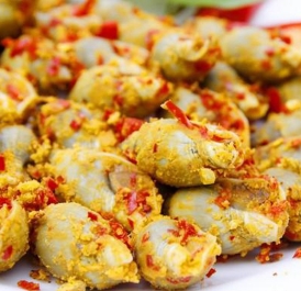 Ốc cà na rang muối