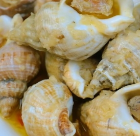 Ốc Bulet xào tỏi