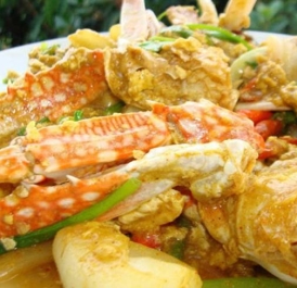 Càng ghẹ xào phô mai