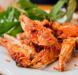 Càng ghẹ rang muối