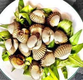 Sò huyết nướng mọi
