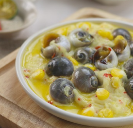 Ốc mỡ xào phôi mai