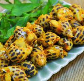 Ốc hương xào phô mai