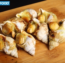 Ốc Bulot nướng mọi