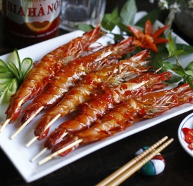 Tôm nướng muối ớt